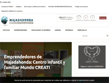 Tablet Screenshot of enmajadahonda.es